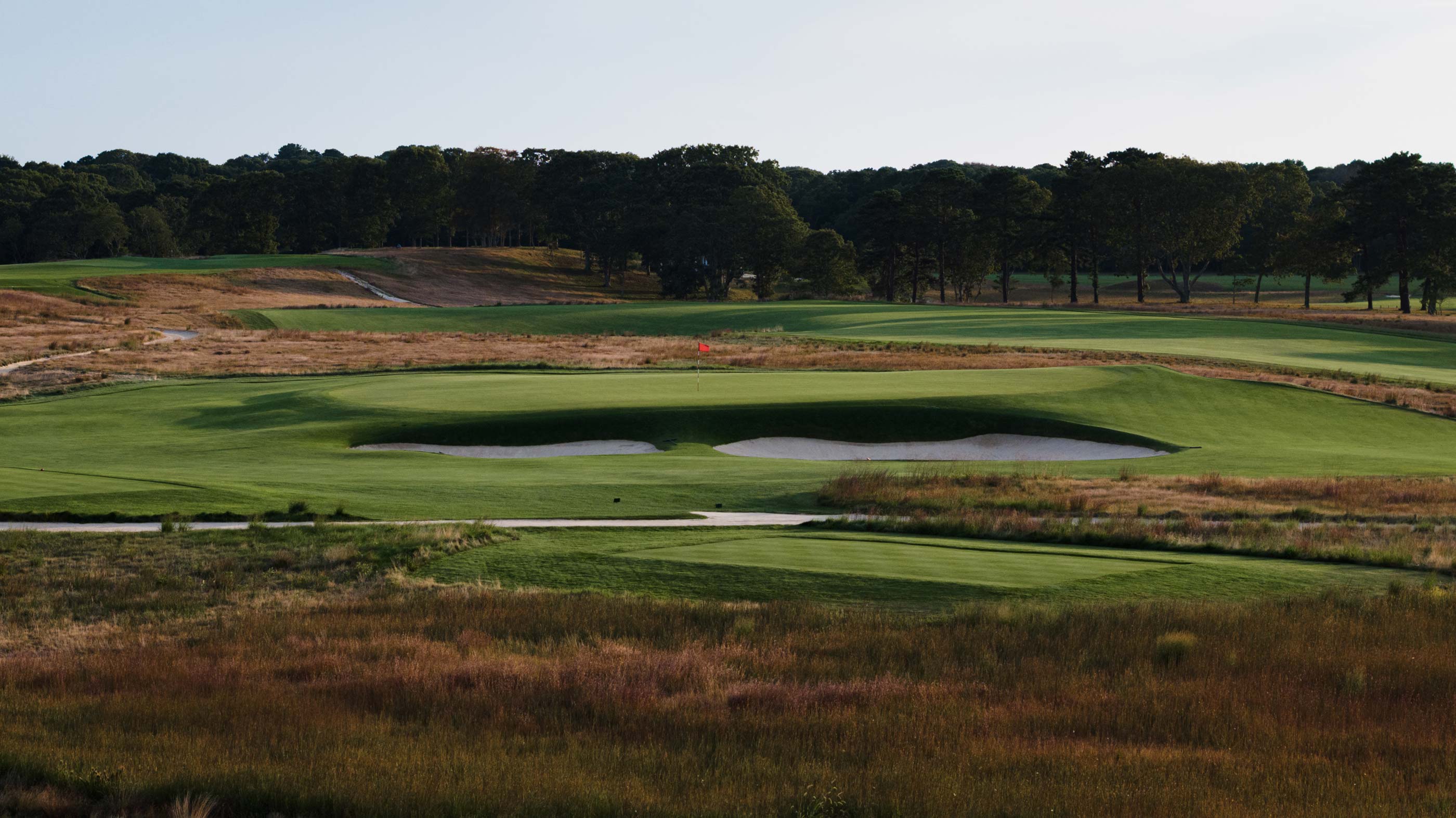 Shinnecock Hills hole 7, the Redan