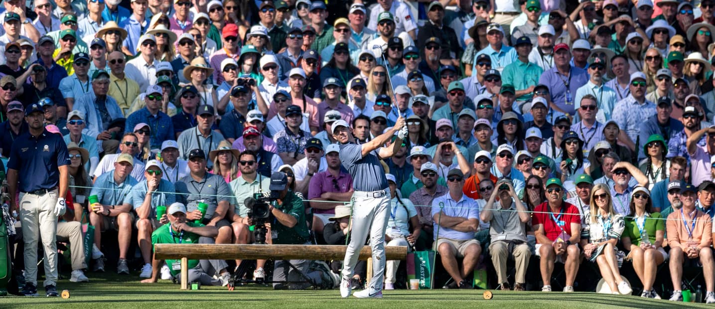Rory McIlroy at Augusta National